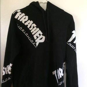 THRASHER X HUF SWEATSHIRT